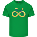 Infinity Bicycle Kids T-Shirt Childrens Irish Green