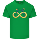 Infinity Bicycle Kids T-Shirt Childrens Irish Green