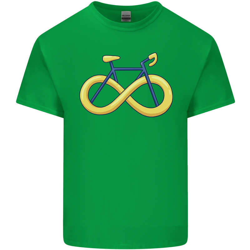 Infinity Bicycle Kids T-Shirt Childrens Irish Green