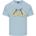 Infinity Bicycle Kids T-Shirt Childrens Light Blue