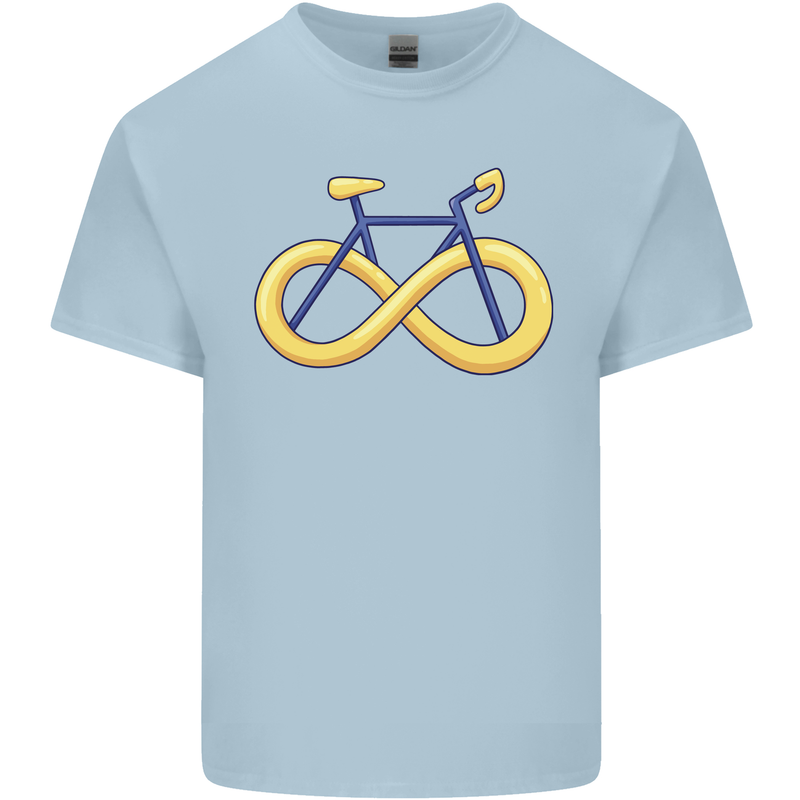 Infinity Bicycle Kids T-Shirt Childrens Light Blue