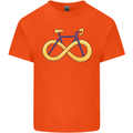 Infinity Bicycle Kids T-Shirt Childrens Orange