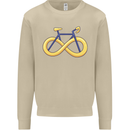 Infinity Bicycle Mens Sweatshirt Jumper Sand