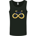 Infinity Bicycle Mens Vest Tank Top Black