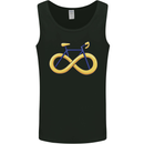 Infinity Bicycle Mens Vest Tank Top Black