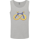 Infinity Bicycle Mens Vest Tank Top Sports Grey