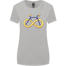 Infinity Bicycle Womens Wider Cut T-Shirt Sports Grey