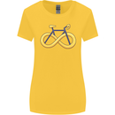 Infinity Bicycle Womens Wider Cut T-Shirt Yellow