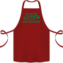 Instant Irish Add Beer St. Patrick's Day Cotton Apron 100% Organic Maroon
