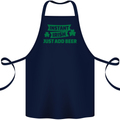 Instant Irish Add Beer St. Patrick's Day Cotton Apron 100% Organic Navy Blue