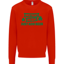 Instant Irish Add Beer St. Patrick's Day Mens Sweatshirt Jumper Bright Red