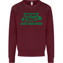 Instant Irish Add Beer St. Patrick's Day Mens Sweatshirt Jumper Maroon