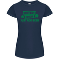 Instant Irish Add Beer St. Patrick's Day Womens Petite Cut T-Shirt Navy Blue