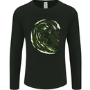 Internet Surfer Funny IT Tecky Teck Geek Nerd Mens Long Sleeve T-Shirt Black