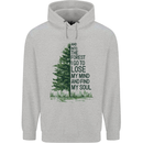 Into the Forest Outdoors Trekking Hiking Childrens Kids Hoodie Sports Grey