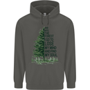 Into the Forest Outdoors Trekking Hiking Childrens Kids Hoodie Storm Grey