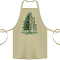 Into the Forest Outdoors Trekking Hiking Cotton Apron 100% Organic Khaki