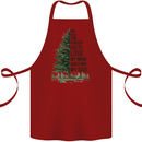 Into the Forest Outdoors Trekking Hiking Cotton Apron 100% Organic Maroon