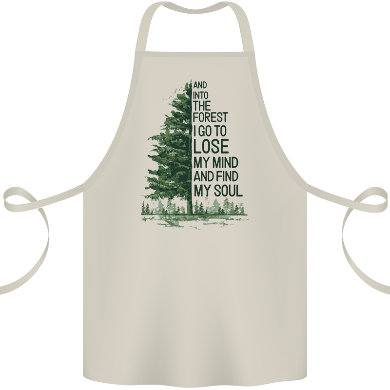 Into the Forest Outdoors Trekking Hiking Cotton Apron 100% Organic Natural