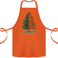 Into the Forest Outdoors Trekking Hiking Cotton Apron 100% Organic Orange