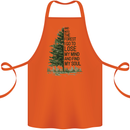 Into the Forest Outdoors Trekking Hiking Cotton Apron 100% Organic Orange