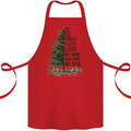 Into the Forest Outdoors Trekking Hiking Cotton Apron 100% Organic Red