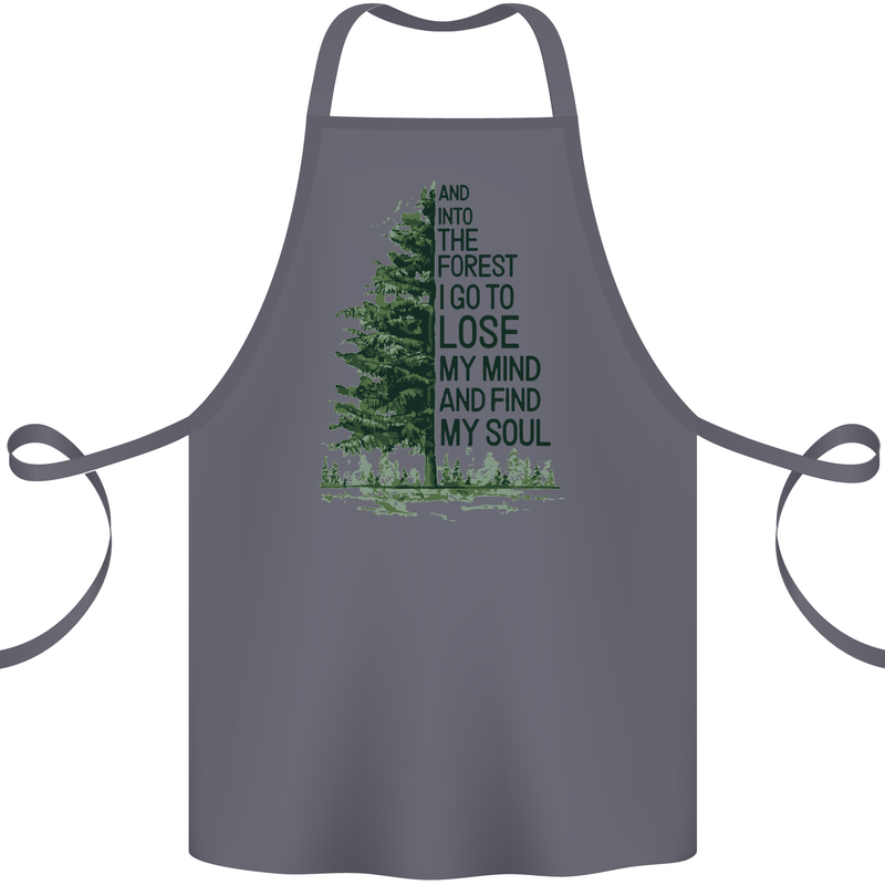 Into the Forest Outdoors Trekking Hiking Cotton Apron 100% Organic Steel