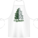 Into the Forest Outdoors Trekking Hiking Cotton Apron 100% Organic White