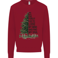 Into the Forest Outdoors Trekking Hiking Kids Sweatshirt Jumper Red