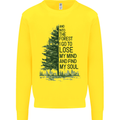 Into the Forest Outdoors Trekking Hiking Kids Sweatshirt Jumper Yellow
