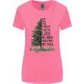 Into the Forest Outdoors Trekking Hiking Womens Wider Cut T-Shirt Azalea
