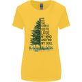 Into the Forest Outdoors Trekking Hiking Womens Wider Cut T-Shirt Yellow