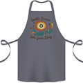 Invite Peace Day Hippy Flower Power Funny Cotton Apron 100% Organic Steel