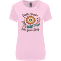 Invite Peace Day Hippy Flower Power Funny Womens Wider Cut T-Shirt Light Pink