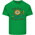 Invite Peace Into Your Day Hippy Love 60's Kids T-Shirt Childrens Irish Green