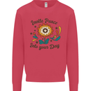 Invite Peace Into Your Day Hippy Love 60's Mens Sweatshirt Jumper Heliconia