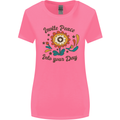 Invite Peace Into Your Day Hippy Love 60's Womens Wider Cut T-Shirt Azalea