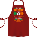 Irish Dad Funny St. Patrick's Day Father's Cotton Apron 100% Organic Maroon