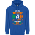 Irish Dad Funny St. Patrick's Day Father's Mens 80% Cotton Hoodie Royal Blue