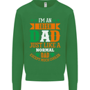 Irish Dad Funny St. Patrick's Day Father's Mens Sweatshirt Jumper Irish Green