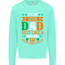 Irish Dad Funny St. Patrick's Day Father's Mens Sweatshirt Jumper Peppermint