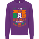 Irish Dad Funny St. Patrick's Day Father's Mens Sweatshirt Jumper Purple