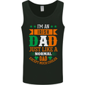 Irish Dad Funny St. Patrick's Day Father's Mens Vest Tank Top Black