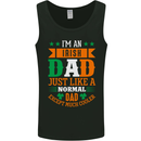 Irish Dad Funny St. Patrick's Day Father's Mens Vest Tank Top Black