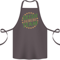 Irish Drinking Team Funny St. Patricks Day Cotton Apron 100% Organic Dark Grey