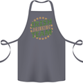 Irish Drinking Team Funny St. Patricks Day Cotton Apron 100% Organic Steel