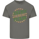 Irish Drinking Team Funny St. Patricks Day Kids T-Shirt Childrens Charcoal