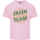 Irish Drinking Team Funny St. Patricks Day Kids T-Shirt Childrens Light Pink