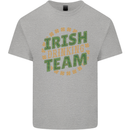 Irish Drinking Team Funny St. Patricks Day Kids T-Shirt Childrens Sports Grey