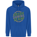 Irish Drinking Team Funny St. Patricks Day Mens 80% Cotton Hoodie Royal Blue